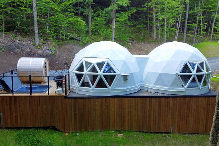 DOUBLE DOME tremblant dome rental