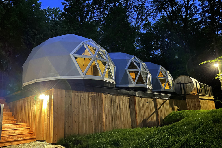 TRIPLE DOME dome rentals mont tremblant