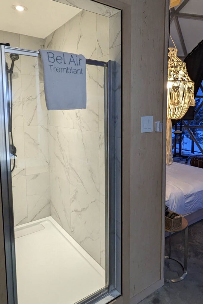 glamping dome Trembalnt