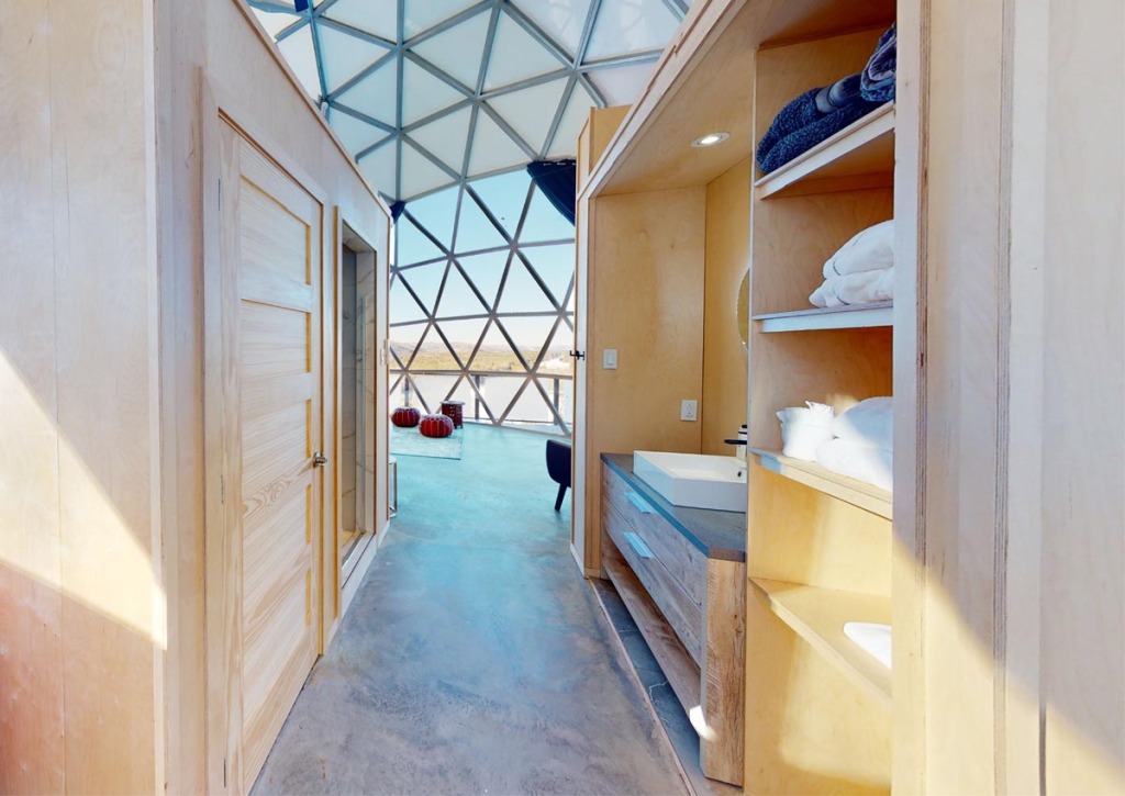 luxury glamping domes