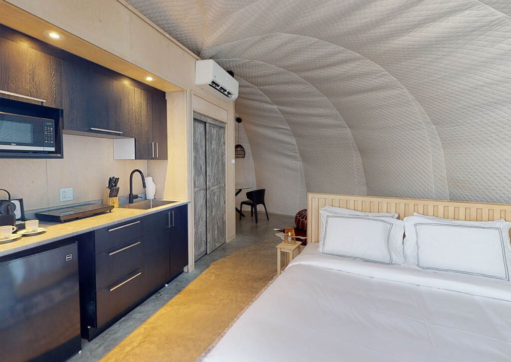 dome rental in Tremblant