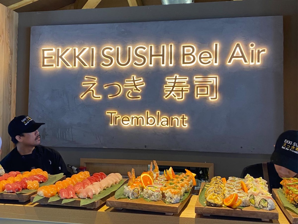 sushi tremblant