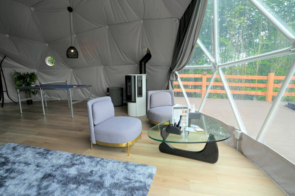 glamping in Quebec