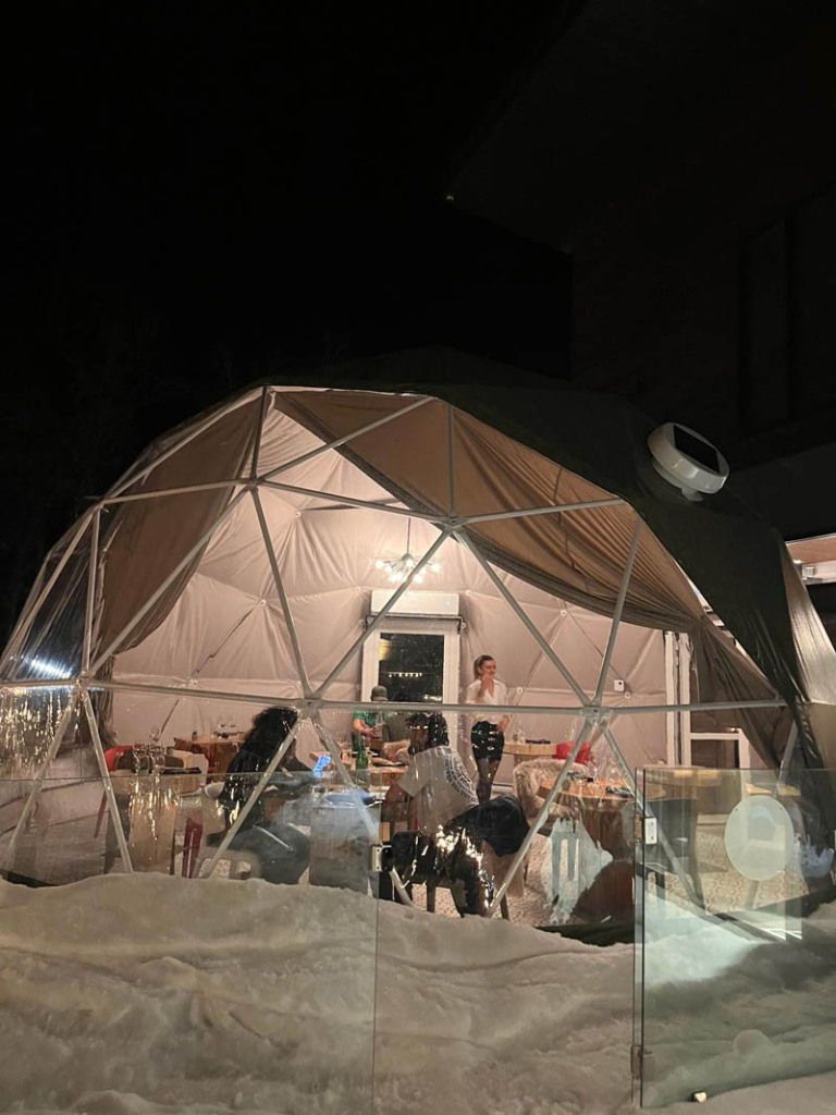 top restaurant mont tremblant